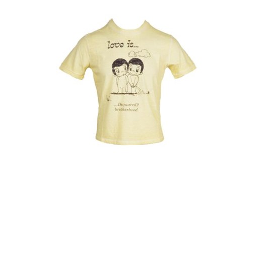 dsquared - Dsquared T-shirt Mężczyzna - WH7_GLX-77227135_Giallo - Żółty M Italian Collection