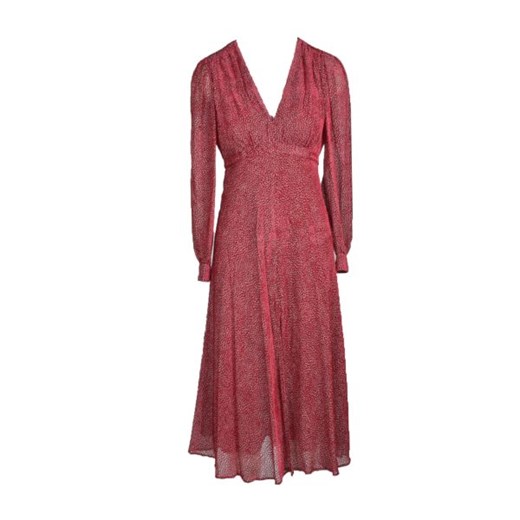 pinko - Pinko Sukienka Kobieta - WH7_GLX-78488129_Bordeaux - Burgundowy Pinko 40 Italian Collection