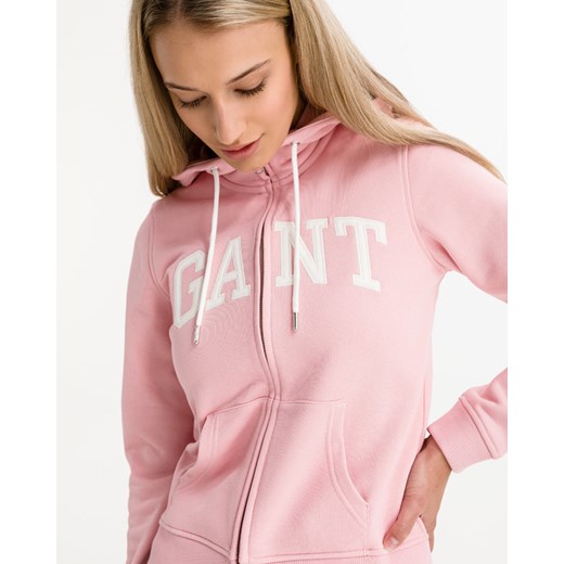 Gant Arch Logo Bluza Różowy Gant L okazyjna cena BIBLOO
