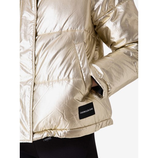 Calvin Klein Kurtka Złoty Calvin Klein XL okazja BIBLOO
