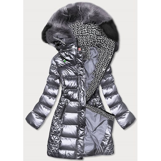 Kurtka damska Goodlookin.pl długa casual z kapturem 