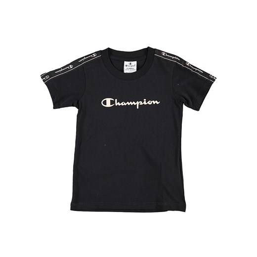 T-shirt chłopięce czarny Champion 