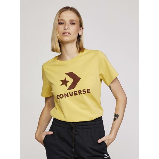 Converse Boosted Star Chevron Podkoszulek Żółty Converse S BIBLOO
