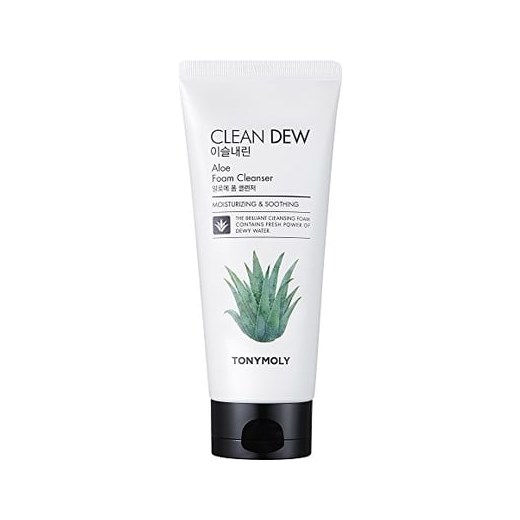 TONY MOLY Clean Dew Foam Cleanser - żel do mycia twarzy Aloes Korean Store Korean Store