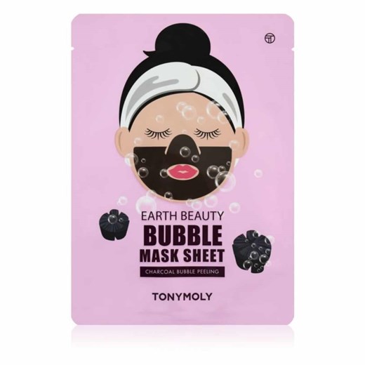 TONY MOLY Earth Beauty Bubble Mask Sheet - maseczka do twarzy Korean Store Korean Store