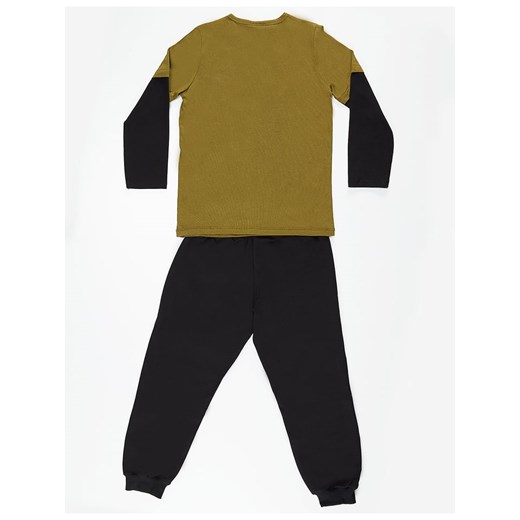 2-częściowy zestaw "RS" w kolorze oliwkowo-czarnym Deno Kids 128 okazja Limango Polska