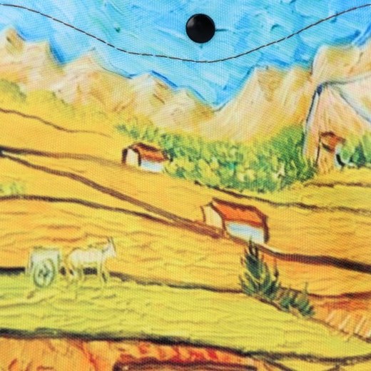 Torba Damska na Zakupy Van Gogh Wheatfield (kolory) PaniTorbalska