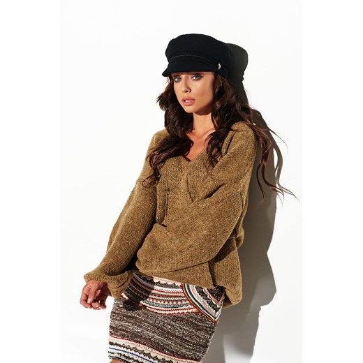 Sweter Damski Model LSG111 Cappuccino Lemoniade one-size-fits-all ajstyle.pl