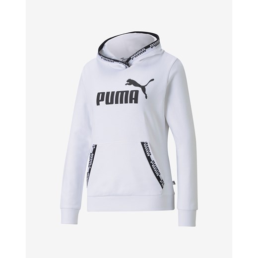 Puma Bluza damska biały Mikina - S Puma S wyprzedaż Differenta.pl