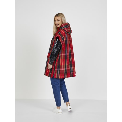 Desigual Kamizelka damska czerwony Scottish Desigual Differenta.pl
