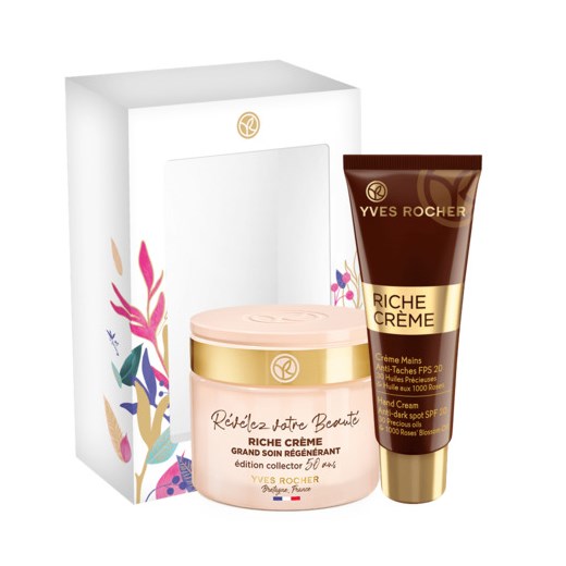 Zestaw intensywnie regenerujący Riche Creme Yves Rocher promocyjna cena yves rocher