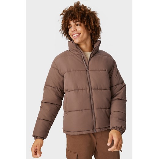 C&A CLOCKHOUSE-kurtka pikowana-materiał z recyklingu, Brązowy, Rozmiar: XS Clockhouse XL C&A