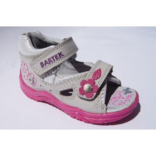 Sandałki dziewczęce Bartek 41068-61X rozmiar 26 piccolino-sklep-pl rozowy dziewczęce