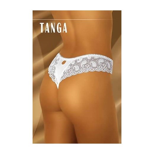 Wol-Bar Tanga (kolor: biały, typ: Stringi)