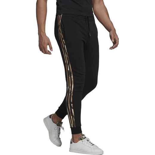 Adidas spodnie męskie z dresu czarne w sportowym stylu 