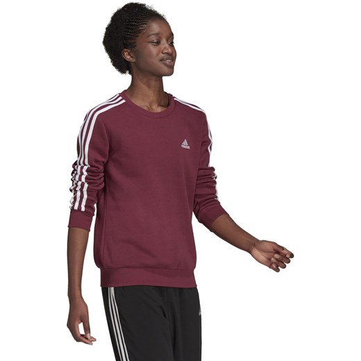 Bluza damska Adidas bawełniana czerwona sportowa 