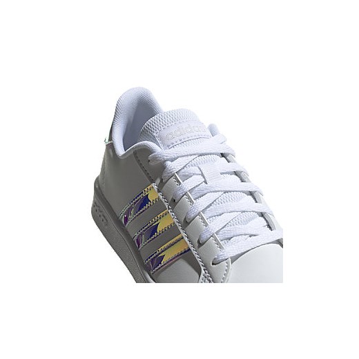 Białe sneakersy dziewczęce adidas grand court k 37 1/3,36 2/3 Deichmann