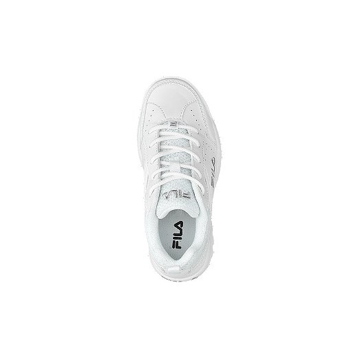 Białe sneakersy dziewczęce fila ze srebrnym logo Fila 31 Deichmann
