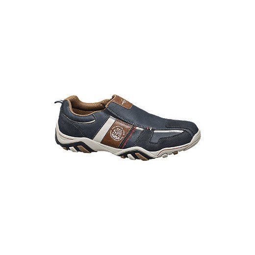 Granatowo-brązowe półbuty męskie memphis one Memphis One 44,40,41,42 Deichmann