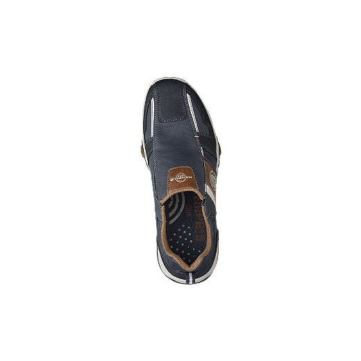 Granatowo-brązowe półbuty męskie memphis one Memphis One 44,40,41,42 Deichmann