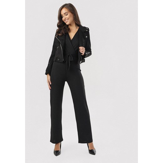 Czarny Kombinezon Nyxie L Born2be Odzież