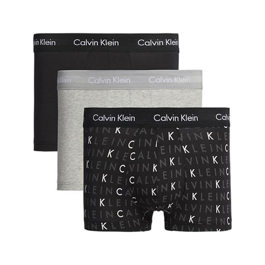 Bokserki (3 pary) w kolorze czarnym i szarym Calvin Klein M okazyjna cena Limango Polska