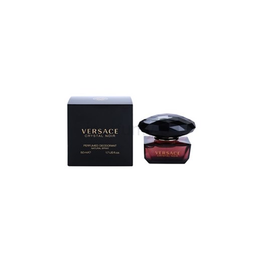 Versace Crystal Noir dezodorant z atomizerem dla kobiet 50 ml  + do każdego zamówienia upominek.