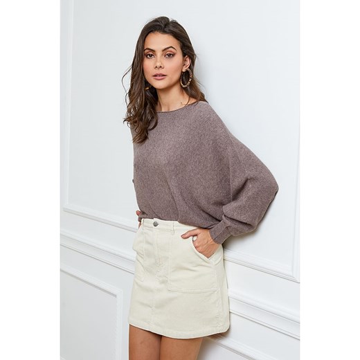 Sweter damski Joséfine z okrągłym dekoltem 