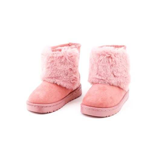 Śniegowce mukluki ocieplone różowe Sesto Yourshoes 28 okazja YourShoes