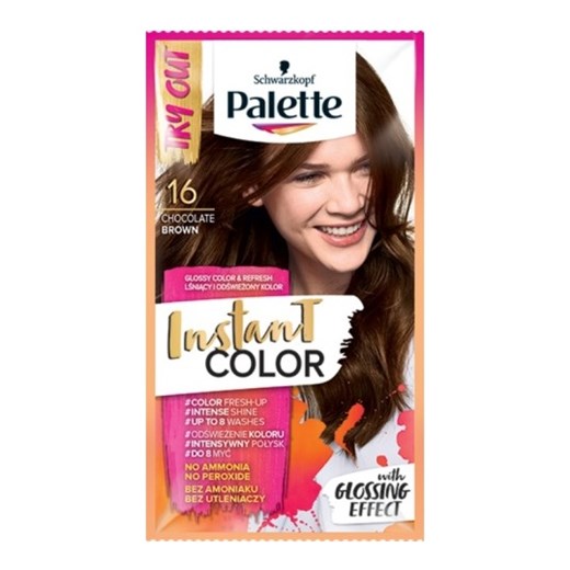 PALETTE Instant Farba 16 czekoladowy brąz Palette  wyprzedaż SuperPharm.pl