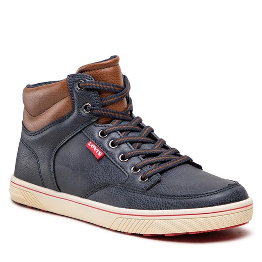 Buty zimowe dziecięce Levi's sznurowane trzewiki