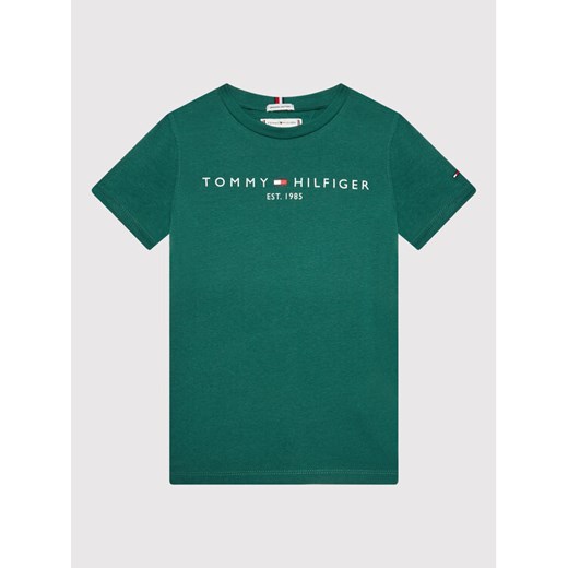T-shirt chłopięce Tommy Hilfiger zielony 