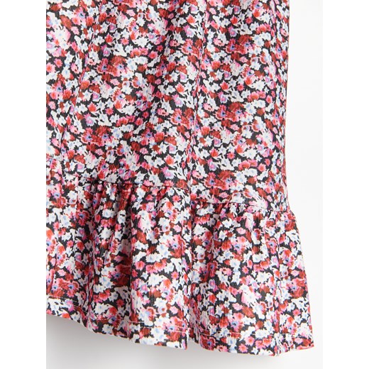 Reserved - Żakardowa sukienka mini - Wielobarwny Reserved XL promocyjna cena Reserved