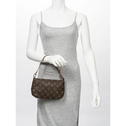 Torebka w kolorze ciemnobrązowym - 22 x 14 x 3 cm Louis Vuitton onesize Limango Polska