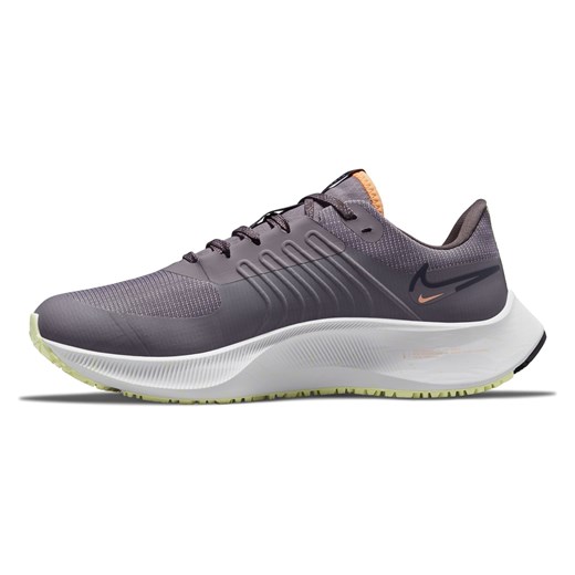 Buty sportowe damskie Nike dla biegaczy zoom szare płaskie 