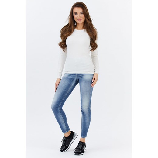 Jeansy damskie Guess niebieskie