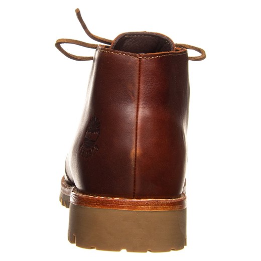 Skórzane botki "Vintage" w kolorze brązowym Timberland 43,5 wyprzedaż Limango Polska