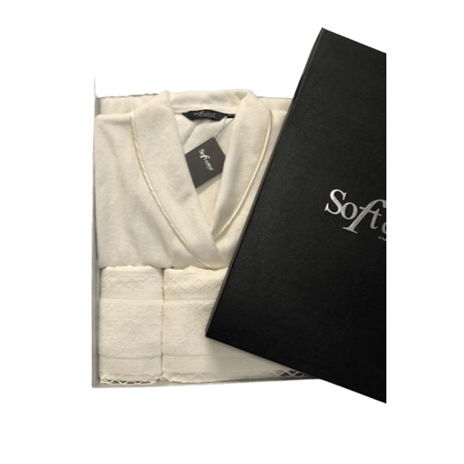 Szlafrok SELYA + ręczniki + pudełko Soft Cotton S SoftCotton.pl