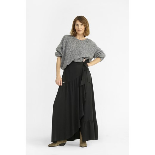 Kopertowa spódnica maxi Sasha z falbaną Freeshion XS/S Freeshion