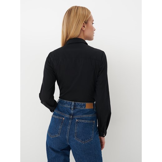 Mohito - Klasyczna koszula body - Czarny Mohito 40 Mohito
