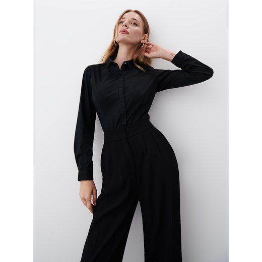 Mohito - Klasyczna koszula body - Czarny Mohito 40 Mohito