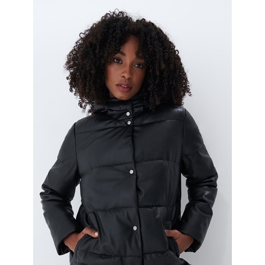 Mohito - Kurtka puffer z rękawiczkami w zestawie Eco Aware - Czarny Mohito 40 Mohito