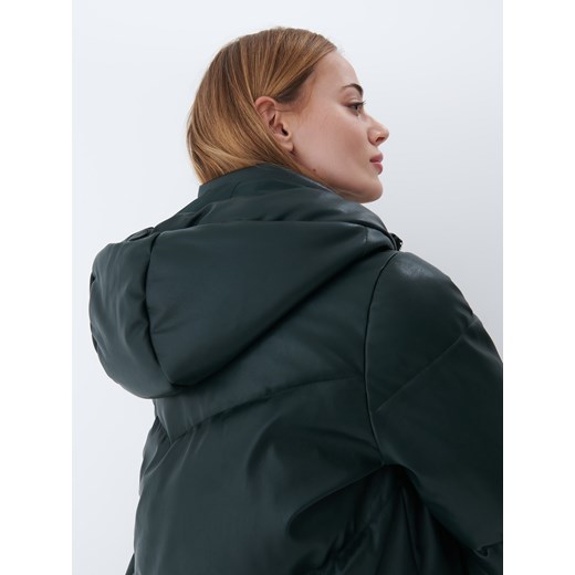 Mohito - Krótka kurtka puffer Eco Aware - Khaki Mohito 34 Mohito