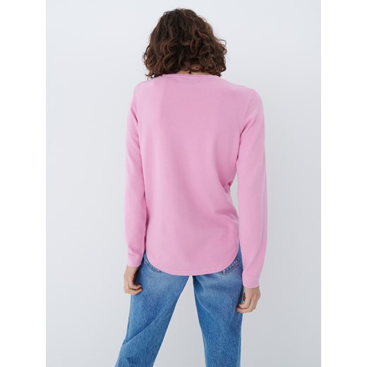 Mohito - Dopasowany sweter z wiskozą - Różowy Mohito L Mohito