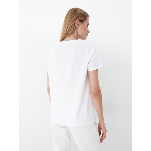 Mohito - T-shirt z nadrukiem - Biały Mohito S okazja Mohito