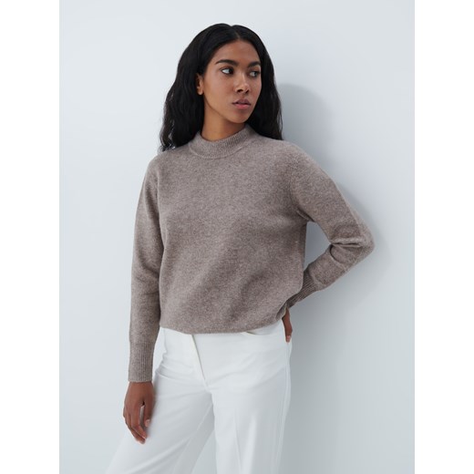 Mohito - Ciepły sweter Eco Aware - Beżowy Mohito M Mohito