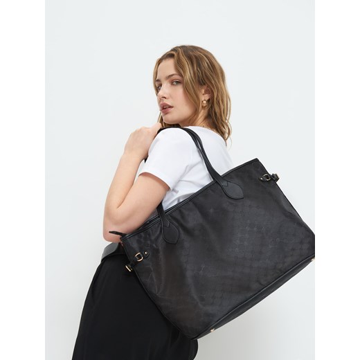 Mohito - Torba shopper z logo - Czarny Mohito ONE SIZE Mohito