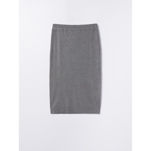 Mohito - Dzianinowa spódnica Eco Aware - Szary Mohito M Mohito