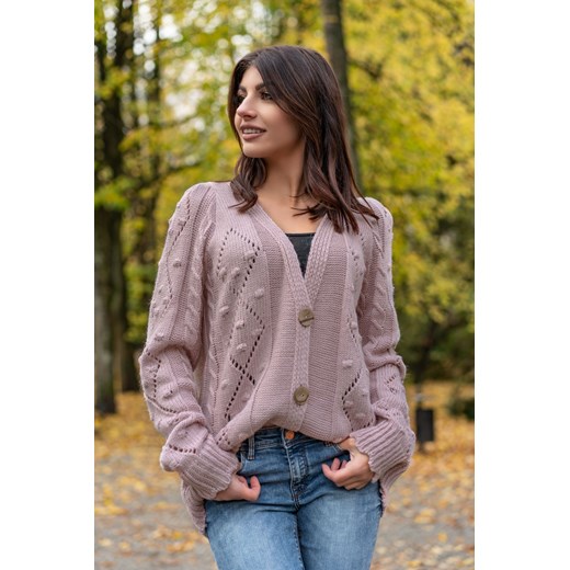 Versi Dusty Rose sweter ze sklepu Świat Bielizny w kategorii Swetry damskie - zdjęcie 125453160