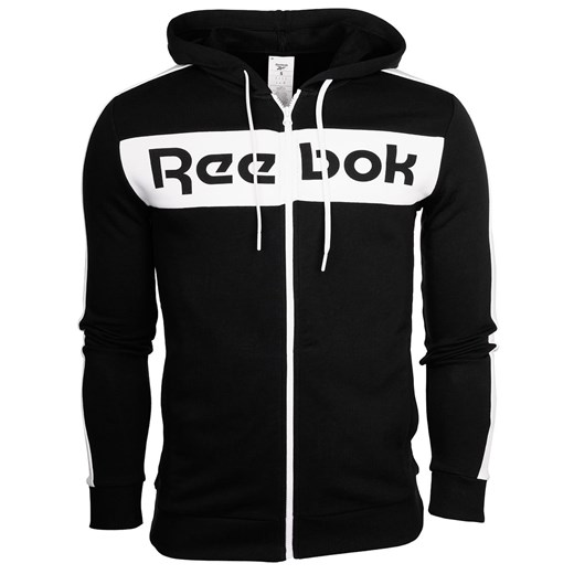 Bluza męska Reebok Te Linear Logo Fz Hoody FU3131 Reebok L Desportivo